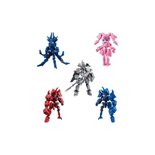 BANDAI ANIMA Шестерня DE 04 Трансформируемый робот Череп Меха Объем 4 Играть Food Полный комплект OF 5 шт
