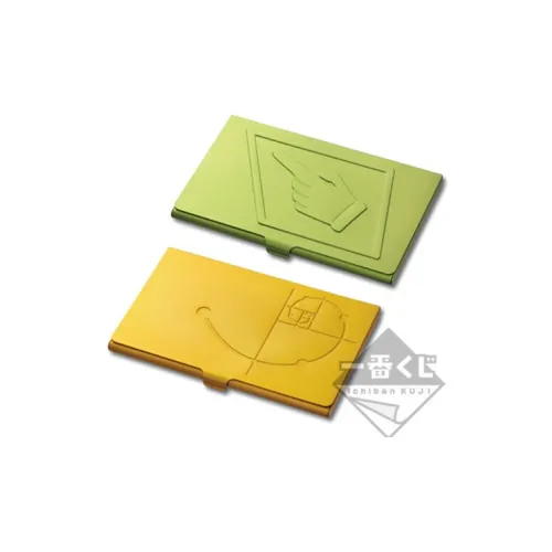 BANPRESTO JoJo's Bizarre Adventure Glass Factory Ichiban Kuji Speed Racer E AWARD Gold Rectangular Card Case 9,5cm