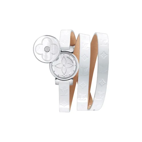 LOUIS VUITTON Кварцевый механизм Женские часы 22 мм Белый