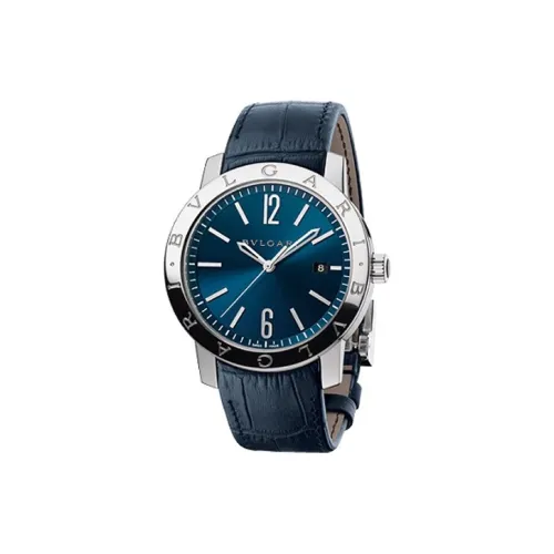 BVLGARI Автоматический Механический Movement Унисекс Часы 41 мм Синие