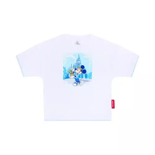 Disney Mickey Mouse Микки Маус And Friends Summer Fun Коллекция Взрослая T-Рубашка Шанхайский Дисней Мерч с IP