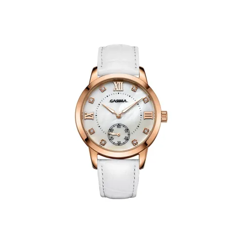 CASIMA Кварцевый механизм Часы Женские Белый Циферблат SP 2606 RL8