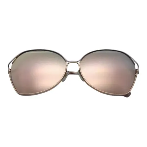 PORTS В зависимости от официального сайта Круглые Солнцезащитные очки Женские Золотые