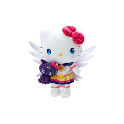 Санрио Hello Kitty Sailor Moon Luna Cosmos Theater EDITION Брелок Кукла Плюшевая Подвеска 24 см Рекомендуемый рост