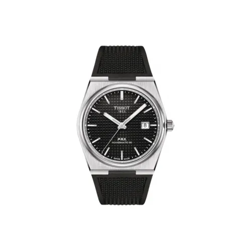 TISSOT Автоматический Механический Механизм Мужские Часы PRX Super Player Series 40 мм Черные