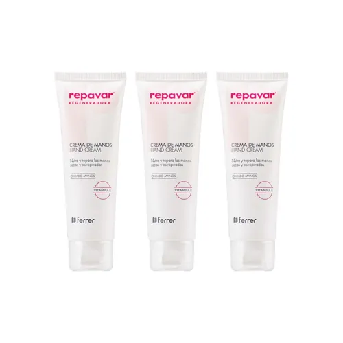 REPAVAR Розовый Фрукты Крем для рук 75 мл*3