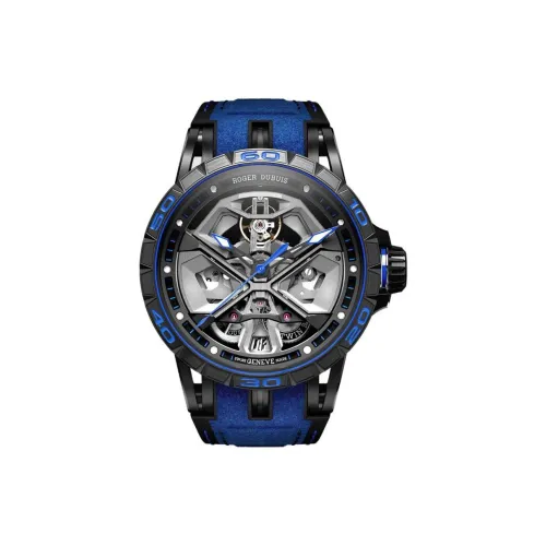 Roger Dubuis Автоматический Механический Часы Мужские Kings Racing Series 45 мм Скелет