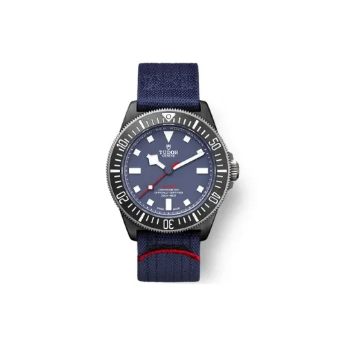 TUDOR Автоматический Механический Механизм Мужские Часы Leader Submariner Collection 42 мм Синий
