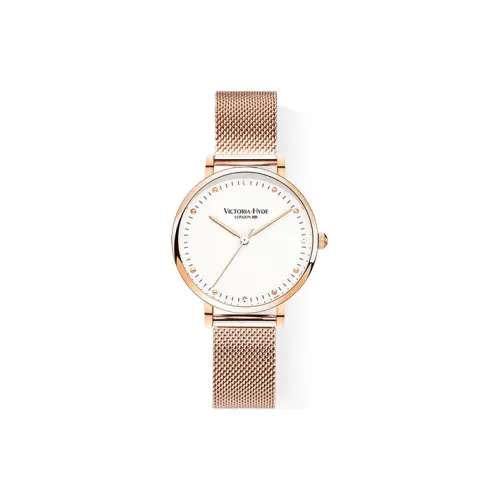 VICTORIA·HYDE Podoboro Collection Women's Watch Кварцевый механизм Стальной ремешок 32 мм Белый циферблат VH30030M W