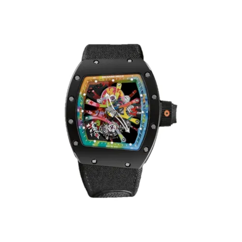 RICHARD MILLE Механизм с ручным заводом Мужские часы 42,7mm*50,1mm Многоцветный
