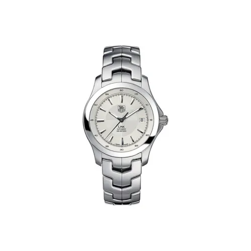 TAG Heuer Lincoln Series Кварцевый механизм Мужские часы Циферблат 40 мм Серебристый корпус из нержавеющей стали