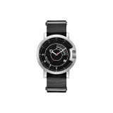 RGA9035-Белый корпус, черный циферблат, черный ремешок