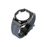 5 Броги Черный корпус + Серый ремешок + Черная застежка-бабочка