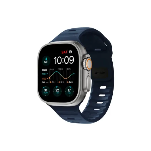 NOMAD Ремешок Apple Совместимость Фторкаучуковый Материал 125 200 мм