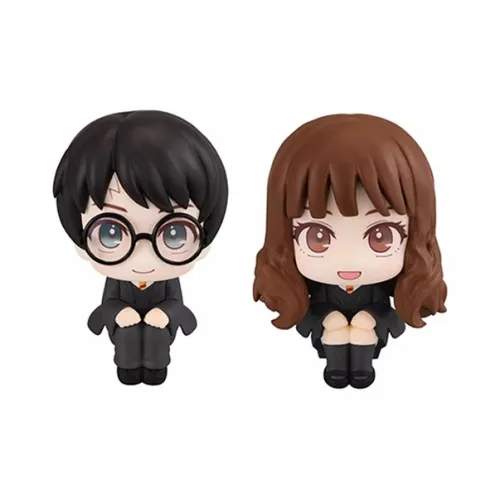 MegaHouse Хогвартс Школа Чародейства и Волшебства MH LOOK Вверх Гарри Поттер Гермиона Грейнджер Фигурки в стиле чиби 11 см