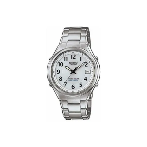 CASIO LINEAGE Series Кварцевый механизм нержавеющая сталь ремешок мужские часы серебристый циферблат