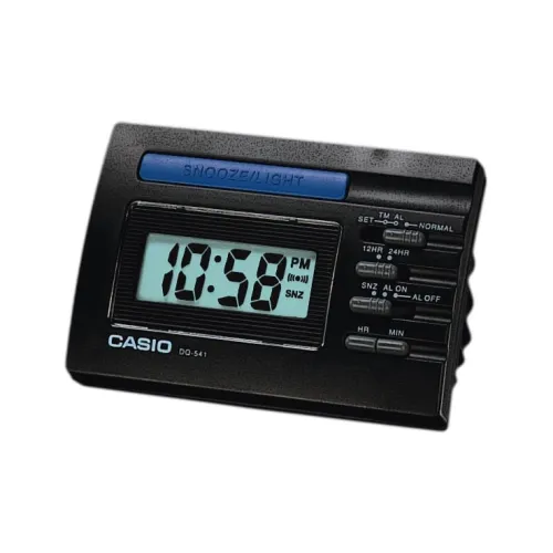 CASIO Кварцевый механизм пластиковый корпус часы будильник унисекс серый