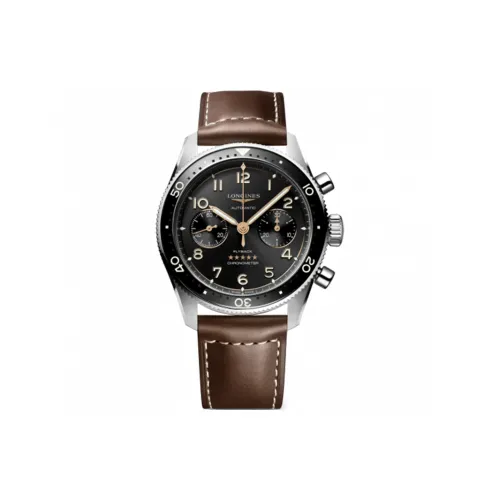 LONGINES Автоматический Механический Мужской Часы Spirit Collection 42 мм Черные