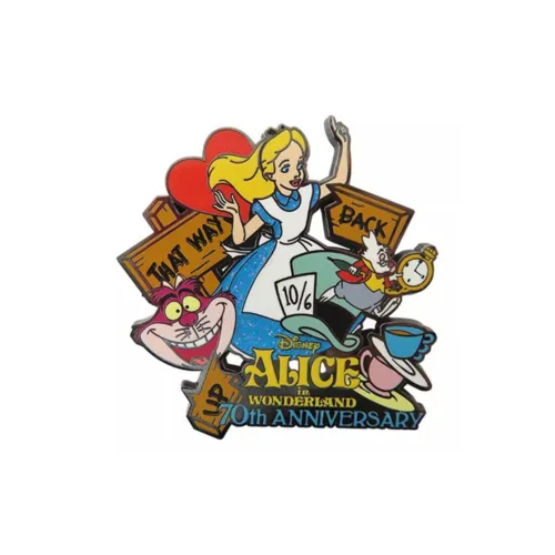 Значок мерч по IP Disney Alice's Adventures In Wonderland