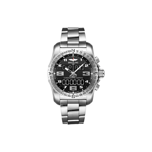 Breitling Professional Collection Кварцевый механизм Мужские часы Циферблат Черный