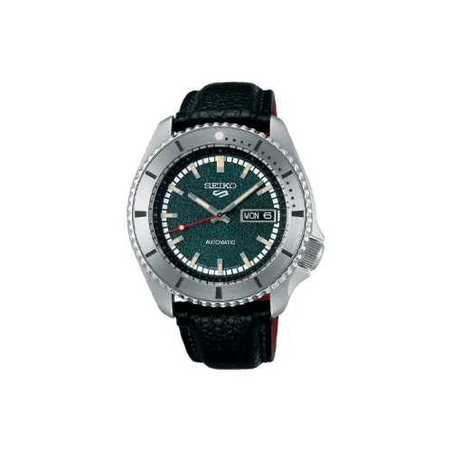 SEIKO Механический механизм Мужские часы 46mm*42,5mm*13,4mm Зеленый