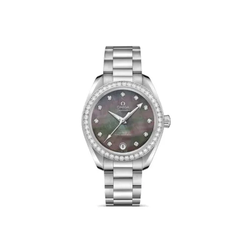 OMEGA Автоматический Механический Movement Женские AQUA TERRA 150 метров Часы 34 мм Серые