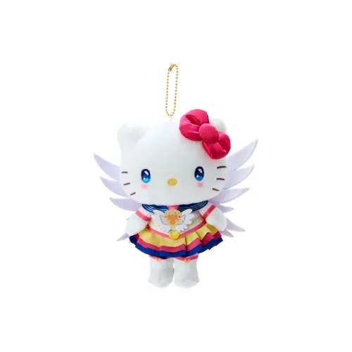 Санрио Hello Kitty Hello Kitty Sailor Moon Cosmos Theater Edition Брелок Куклы Плюшевая Подвеска 19 см Высота