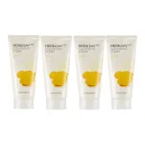 Лимонный пенящий очищающий гель 170 г * 4