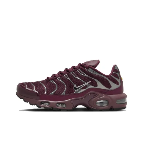 Nike Air Max Plus Амортизация Противоскользящий Легкий Низкий Топ Беговые кроссовки Женские Умбра