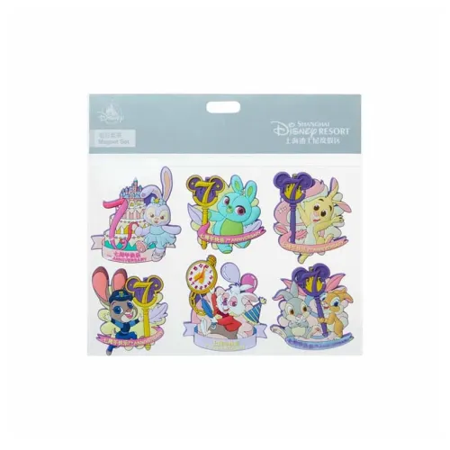 Disney Чудеса 7th Anniversary Collection Магнитный набор плиток Shanghai Disney товары по лицензии IP