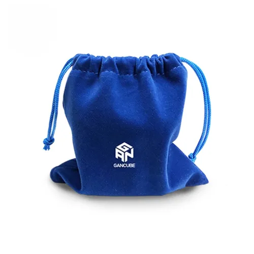 GAN Синий Фланелевый Мешок для Хранения Развивающих Игрушек