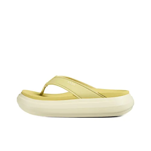 REEF ЭВА Slip-resistant Abrasion-resistant Шлепанцы Женские Желтые