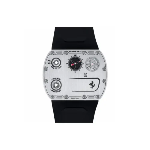 RICHARD MILLE Механизм с ручным заводом Мужские часы 51 мм Серый