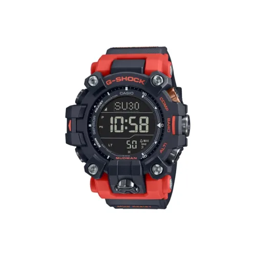 CASIO Мастер OF G Land Series G SHOCK Collection Солнечный Кварцевый Механизм Резиновый Ремешок Часы Мужские Черный Циферблат