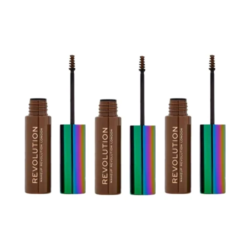 MAKEUP REVOLUTION Natural Eyebrow Cream # Taupe 6мл*3