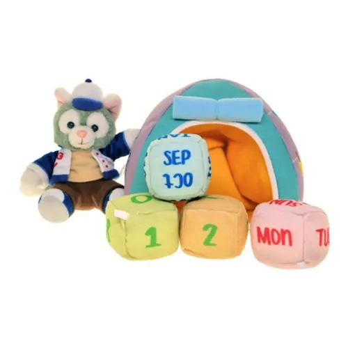 Disney Джелатони Stylin' All Day Джелатони Календарь Куклы Плюшевая кукла Трубы Высокий Гонконгский Дисней