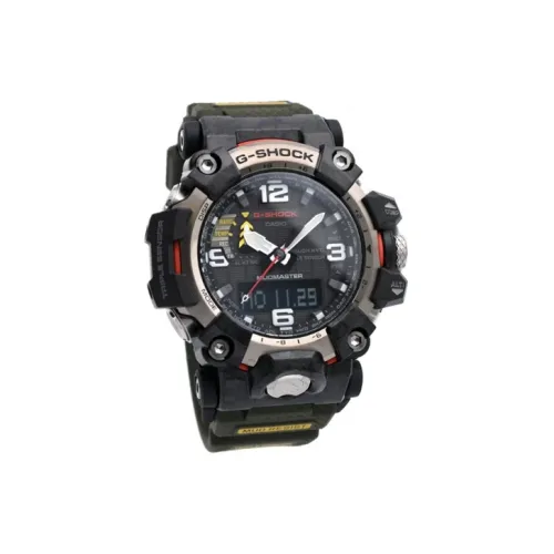 CASIO Солнечный Кварцевый Механизм Мужские Часы MASTER OF LAND Series 54,4мм*16,1мм Черные