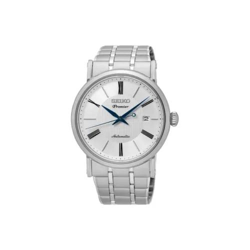 SEIKO Автоматический Механический Механизм Мужские Часы 40,6 мм Белый