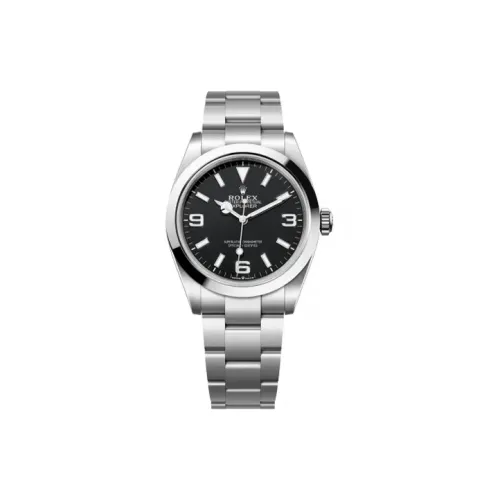 ROLEX Автоматический Механический Механизм Мужские Часы Explorer Type 40 мм Черные