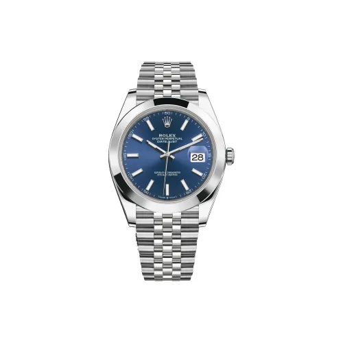 ROLEX Автоматический Механический Часы для Мужчин из Серии Log, 41 мм, Синие