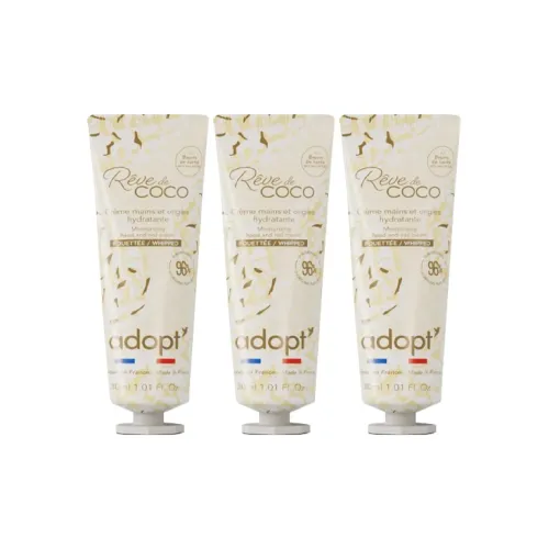 ADOPT Dreaming OF Coconuts Hand Крем Ароматический Увлажняющий и Смягчающий 30мл 30мл*3