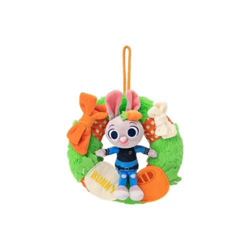 Disney Judy Zootopia Cute and Funny Carrot Collection Plush Garland Green Orange Dolls Plush Doll 20cm High