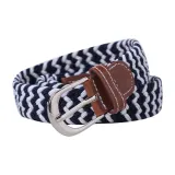 Волна темно-синий и белый