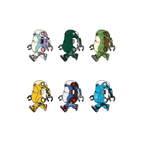 A Thousand Worth Of Practice Mobile Робот WEGO BOX2 Lucky Draw Целая коробка 6 шт