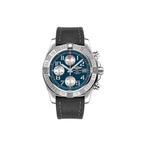 BREITLING Автоматический Механический Часы Мужские Avenger 43 мм Синий