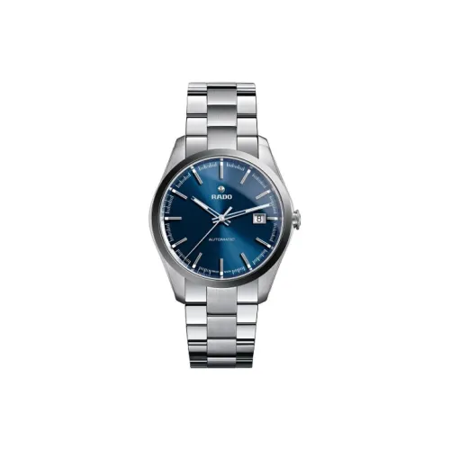 RADO Автоматический Механический Механизм Мужские Часы Часы Синий Циферблат Нержавеющая Сталь Корпус Нержавеющая Сталь Ремешок