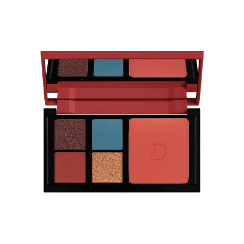 DIEGO DALLA PALMA Cheek Палетка для теней All In One Коллекционная Пластина Цвет лица #WARMY Красный JINGLE