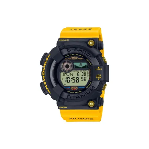 CASIO MASTER OF SEA Series Кварцевый механизм Смольный ремешок Часы Унисекс Черный циферблат