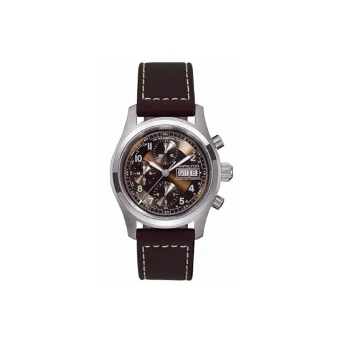 HAMILTON Автоматический Механический Механизм Мужские Часы Khaki Field Series 42 мм Черные