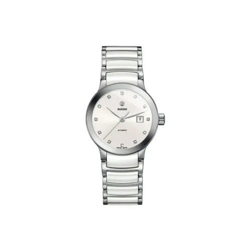 RADO Crystal Collection Автоматический Механический Механизм Женские Часы 28 мм Бежевый Циферблат